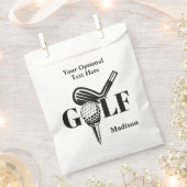 Benutzerdefinierter Name Golf Geschenktütchen (Ausgeschnitten)
