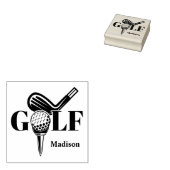 Benutzerdefinierter Name Golf Gummistempel (Stempel)