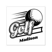 Benutzerdefinierter Name Golf Permastempel (Design)