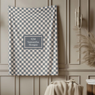 Benutzerdefinierter Name Graue Decke Chic Minimali