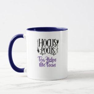 Benutzerdefinierter Name 'Hocus Pocus Tee Hilft mi Tasse
