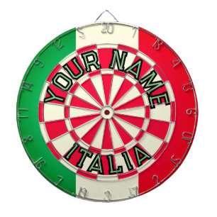 Benutzerdefinierter Name ITALIA Klassisches Schach Dartscheibe