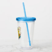 Benutzerdefinierter Name Jungen Superheld Acryltrinkbecher (Links)