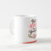 Benutzerdefinierter Name Kaffeetasse - Minimalisti (Vorderseite Links)
