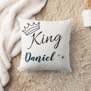 Benutzerdefinierter Name King Throw Modern Minim Kissen