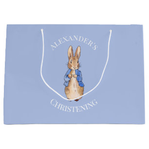 Benutzerdefinierter Name Klassischer Hase Große Geschenktüte