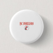 Benutzerdefinierter Name Klassisches Rot-Schwarzes Button (Vorderseite)