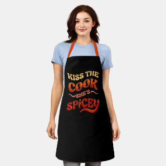 Benutzerdefinierter Name Küss den Koch Apron - Lus Schürze