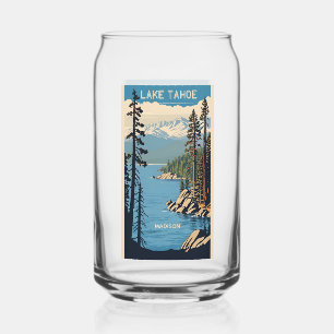Benutzerdefinierter Name Lake Tahoe Dosenglas