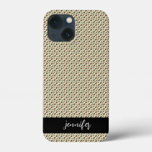 Benutzerdefinierter Name Leopard-Hautmuster Case-Mate iPhone Hülle