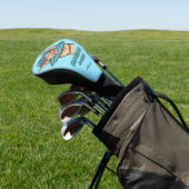 Benutzerdefinierter Name & Location Surf Shaka Golf Headcover (In SItu)