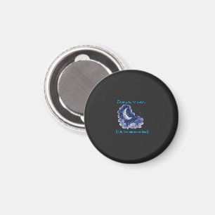 Benutzerdefinierter Name Love You to the Moon Wass Magnet