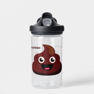 Benutzerdefinierter Name Lustiger POOP Trinkflasche
