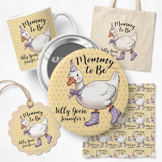 Benutzerdefinierter Name Mama-wird Button