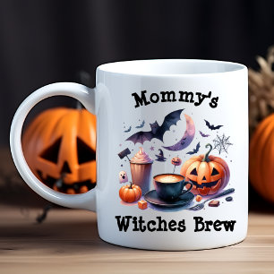 Benutzerdefinierter Name Mamas Hexentrank Lustiger Kaffeetasse