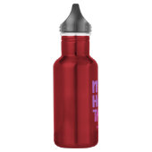 Benutzerdefinierter Name Manhattan New York Edelstahlflasche (Links)