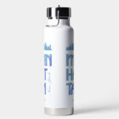 Benutzerdefinierter Name Manhattan New York Trinkflasche (rechts)