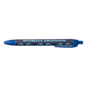 Benutzerdefinierter Name mit Delfin Stift (Unterseite)
