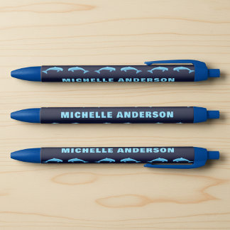 Benutzerdefinierter Name mit Delfin Stift