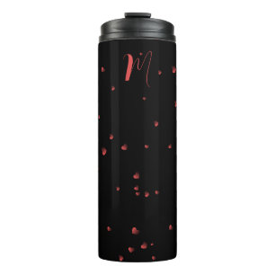 Benutzerdefinierter Name mit Herz-Themen-Thermal-T Thermosbecher