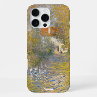 Benutzerdefinierter Name Monet-Landschaft für Sie iPhone 16 Pro Max Hülle