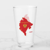 Benutzerdefinierter Name Montenegro Glas (Rückseite)