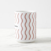 Benutzerdefinierter Name Neue Mutter Zukunft Mutte Kaffeetasse (Mittel)