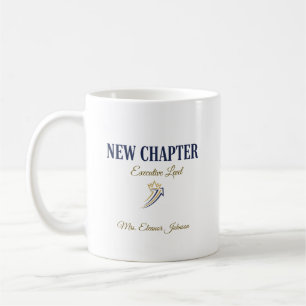 Benutzerdefinierter Name Neues Kapitel Executive-E Kaffeetasse