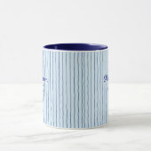 Benutzerdefinierter Name Neues Mutter-Vater-Gesche Tasse (Zentrum)