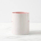Benutzerdefinierter Name Neues Mutter-Vater-Gesche Tasse (Zentrum)