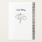 Benutzerdefinierter Name Noten Notizblock (Rückseite)