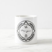 Benutzerdefinierter Name oder initialisierte perso Kaffeetasse (Mittel)