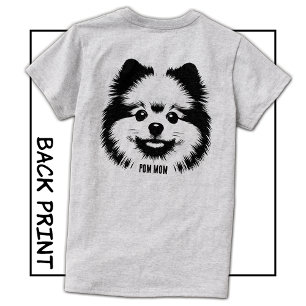 Benutzerdefinierter Name oder Text Pop Art Pomeran T-Shirt