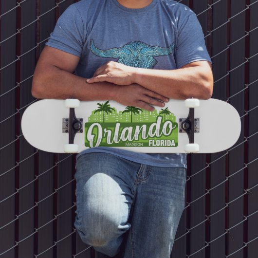 Benutzerdefinierter Name Orlando Florida Skateboard (Außenbereich 3)