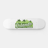 Benutzerdefinierter Name Orlando Florida Skateboard (Horizontal)