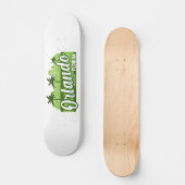 Benutzerdefinierter Name Orlando Florida Skateboard (Vorderseite)