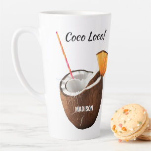 Benutzerdefinierter Name & Ort Coco Loco Milchtasse