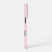 Benutzerdefinierter Name Pastellrosa iPhone-Hülle iPhone Hülle (Rechte Seite)