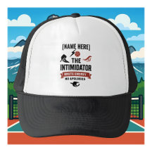 Benutzerdefinierter Name Pickleball Trucker Hut Th
