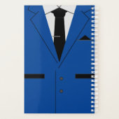 Benutzerdefinierter Name Planner Blue Anzug und Ne Planer (Rückseite)