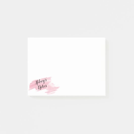 Benutzerdefinierter Name Post-it Klebezettel (Vorderseite)