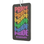 Benutzerdefinierter Name Pride Autolufterfrischer (Links)