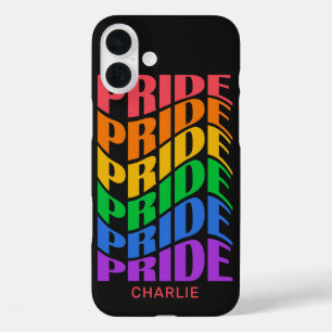 Benutzerdefinierter Name Pride iPhone 16 Plus Hülle