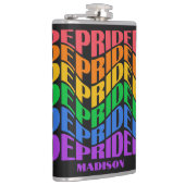 Benutzerdefinierter Name Pride Flachmann (Rechts)