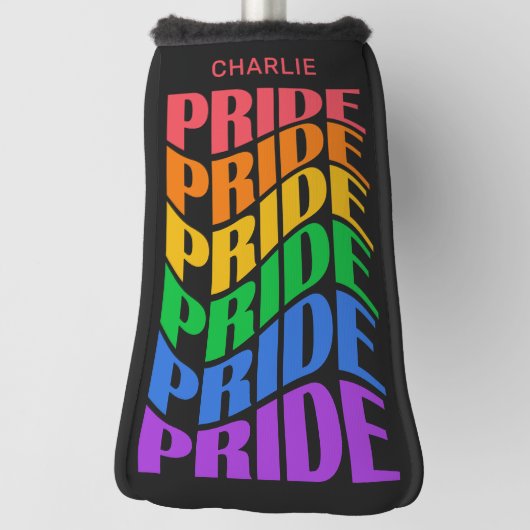 Benutzerdefinierter Name Pride Golf Headcover (Rotieren 90)