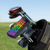 Benutzerdefinierter Name Pride Golf Headcover (In Situ)