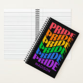 Benutzerdefinierter Name Pride Notizblock (Innen)