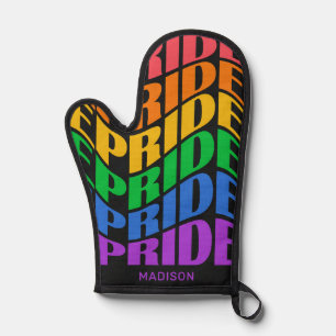Benutzerdefinierter Name Pride Ofenhandschuh