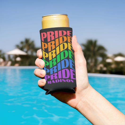 Benutzerdefinierter Name Pride Selters Dosenkühler (In Situ Pool)