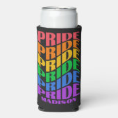 Benutzerdefinierter Name Pride Selters Dosenkühler (Seltzer Vorderseite)